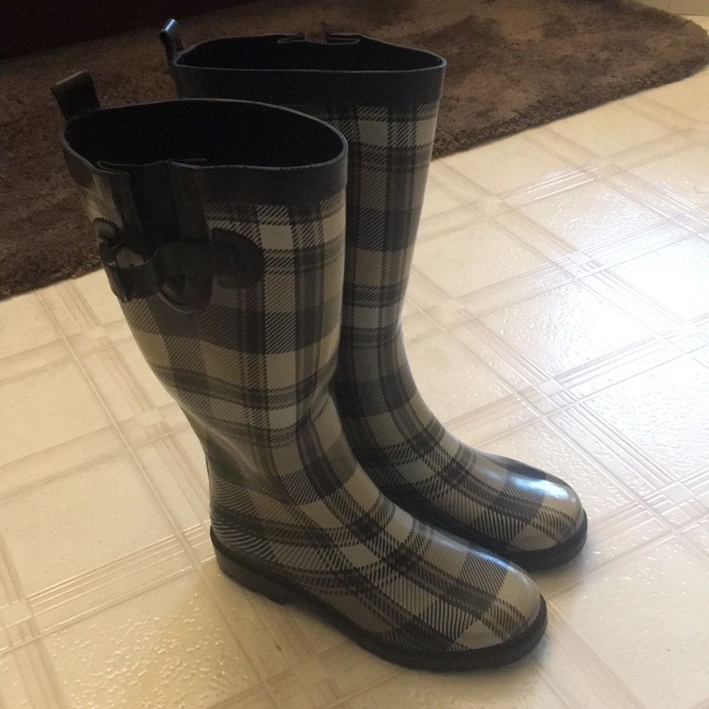 Plaid Cappelli rain boots